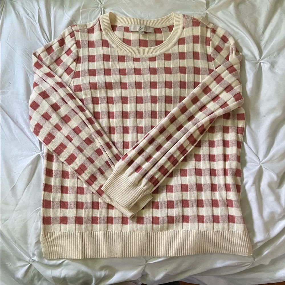 Gingham Sweater